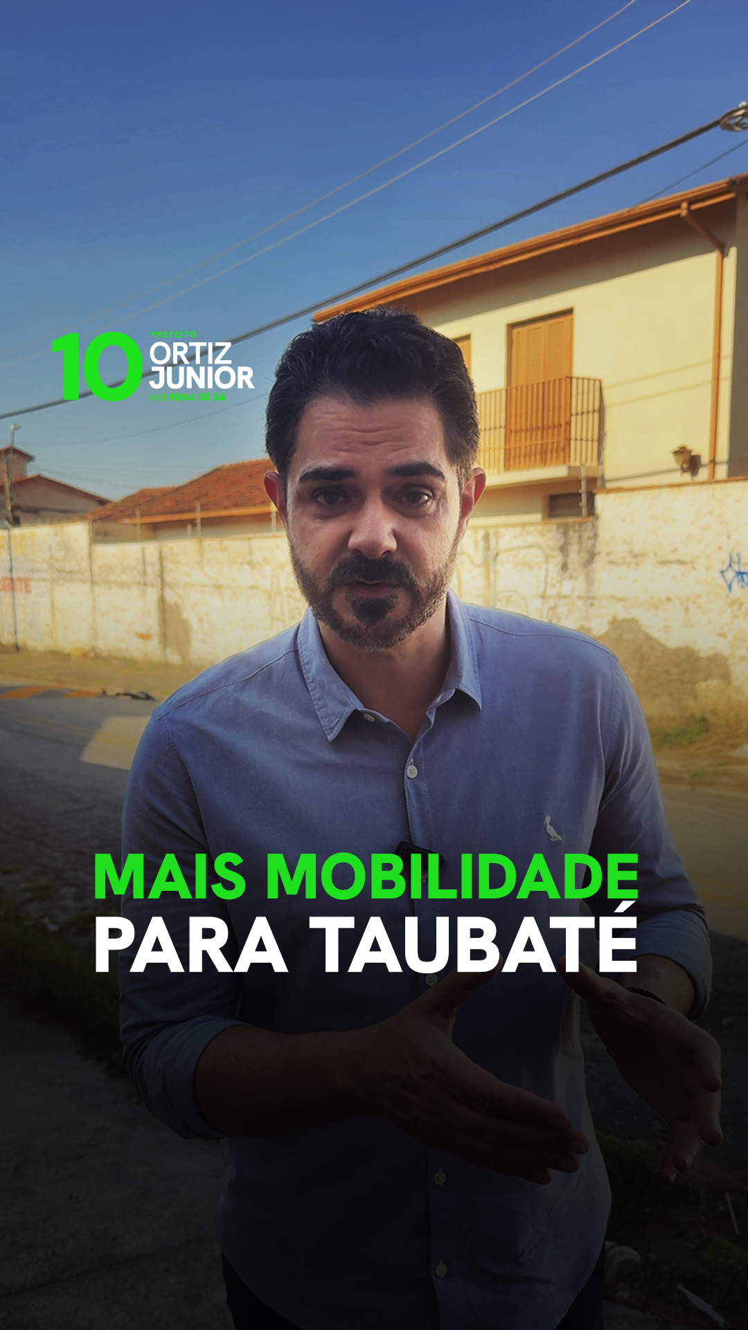 O povo de Taubaté precisa se locomover com mais facilidade. Vamos dobrar as ciclovias, melhorar as calçadas e sincronizar os semáforos da cidade para agilizar o trânsito.