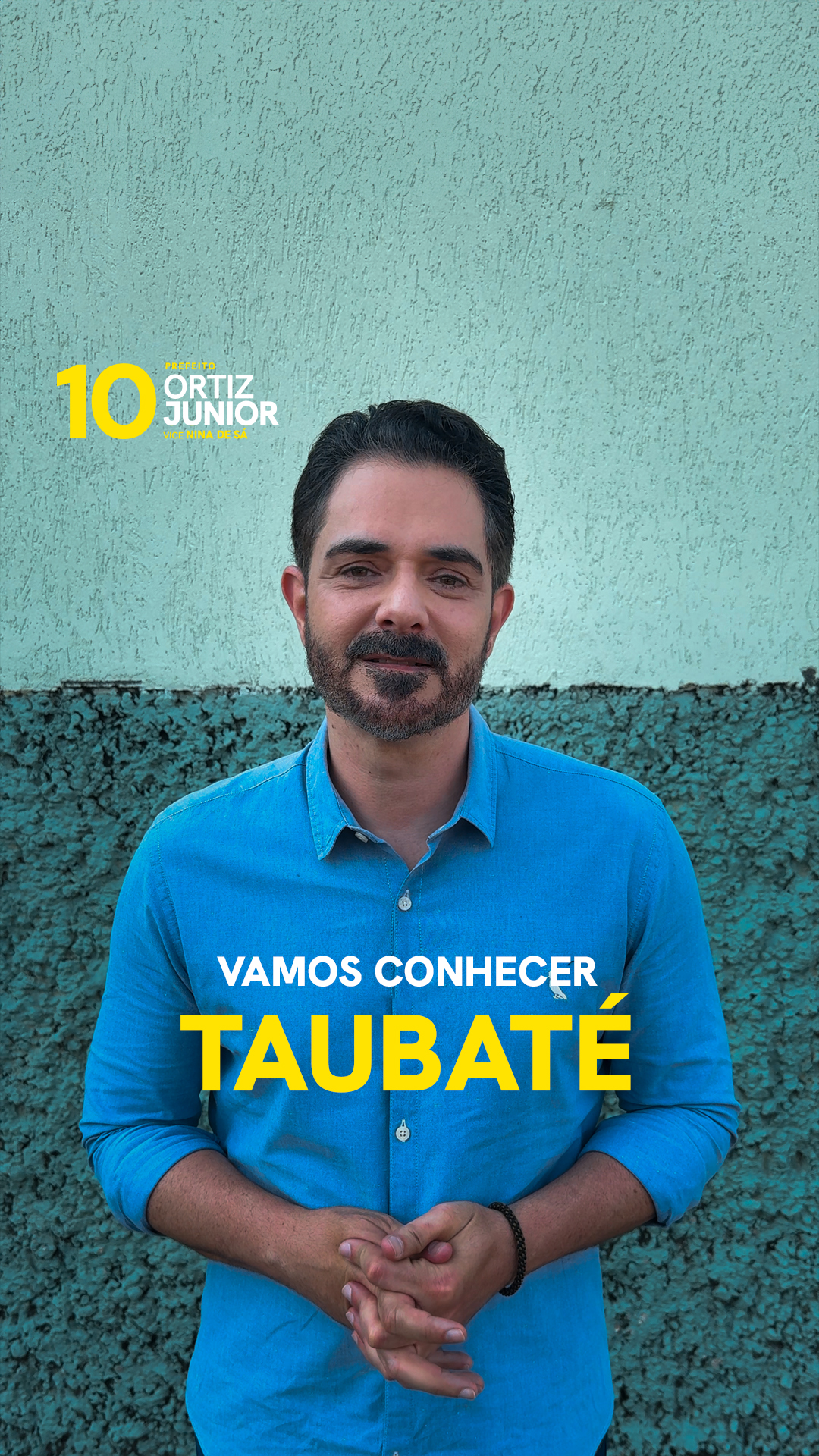 Nossa cidade é linda, com pontos históricos importante e uma cultura única que forma nossa identidade. Pena que está tão mal cuidada. Mas isso vai mudar. Juntos, vamos resgatar o orgulho de ser taubateano!