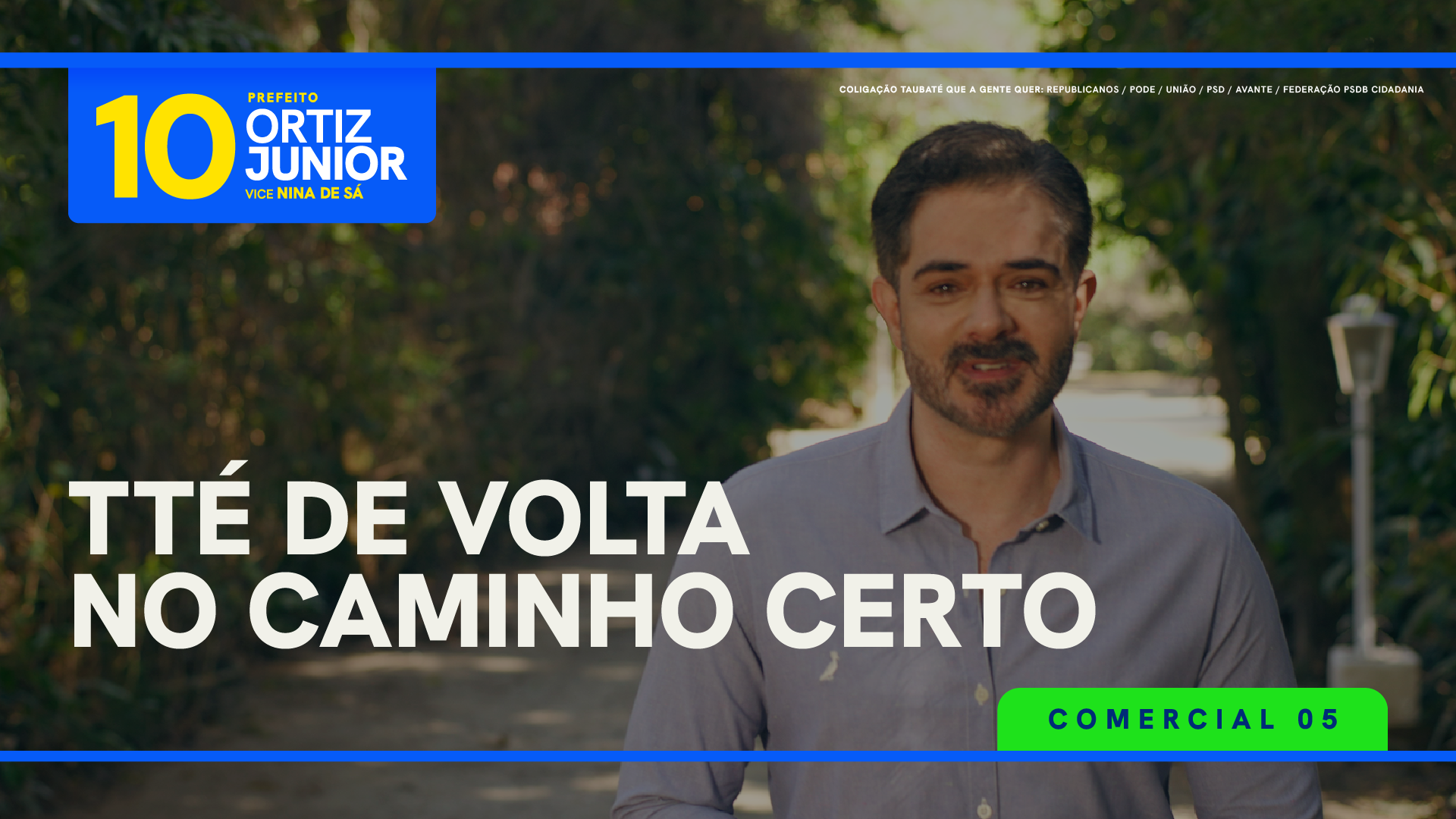 Essa é a Taubaté que a gente quer! ⭐⭐⭐
Juntos, com trabalho e dedicação, vamos recuperar o orgulho de ser taubateano. Vote 1️⃣0️⃣✅